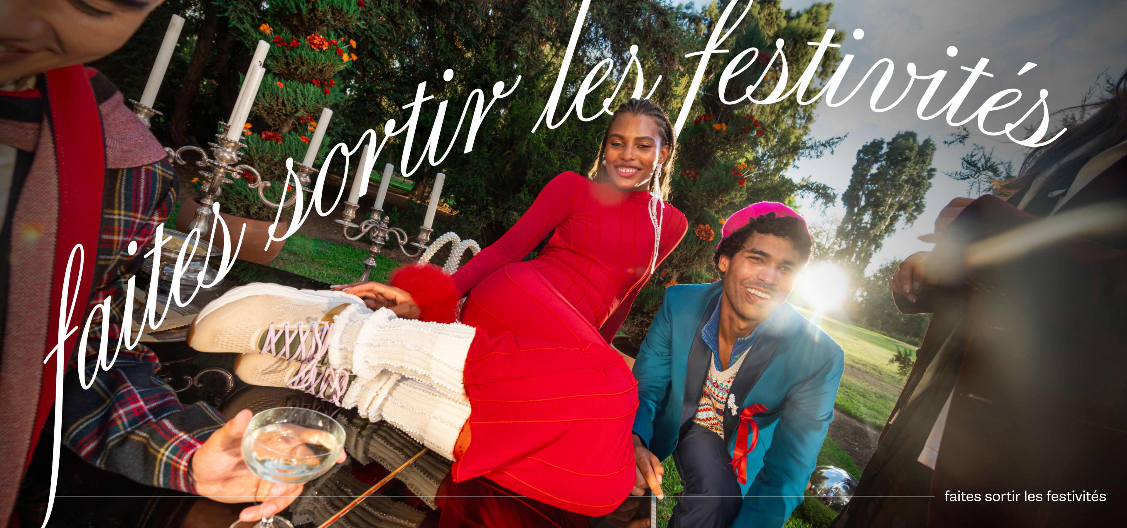 Get the festivities outside.